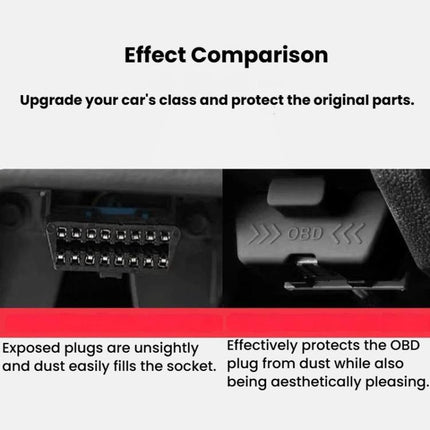 10pcs OBD Protection Cover Vehicle Diagnostic Port Protective Shield