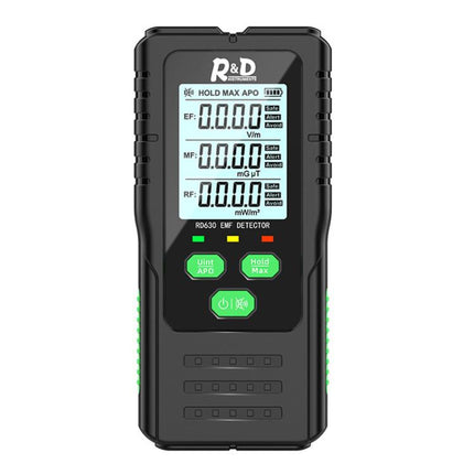 R&D INSTRUMEMTS RD630 3 In 1 Electric Field Magnetic Field RF Detector Electromagnetic Radiation Tester, RD630
