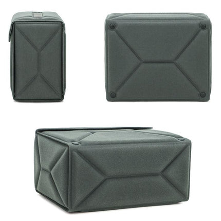 Modular Multi-Purpose Camera Insert Bag Eco-Friendly Protective Case for Mirrorless/DSLR Cameras and Lenses, M Gray, L Gray, M Black, L Black