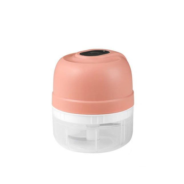 Wireless Electric Food Chopper Rechargeable Mini Food Processor for Garlic, Meat, Baby Food, 100ml 2-Blade White, 100ml 2-Blade Pink, 100ml 2-Blade Green, 250ml 3-Blade White, 250ml 3-Blade Pink, 250ml 3-Blade Green