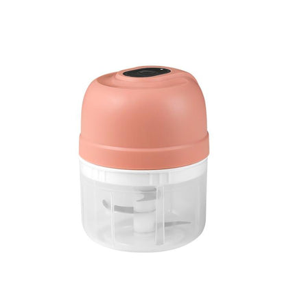 Wireless Electric Food Chopper Rechargeable Mini Food Processor for Garlic, Meat, Baby Food, 100ml 2-Blade White, 100ml 2-Blade Pink, 100ml 2-Blade Green, 250ml 3-Blade White, 250ml 3-Blade Pink, 250ml 3-Blade Green