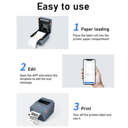 4-Inch Thermal Label Printer for Shipping, Barcode & Packaging Labels 25-100mm Print Width, EU Plug, HZTZ T40 USB, HZTZ T40 USB+Bluetooth, HZTZ T40 USB+LAN, HZTZ T40 USB+Bluetooth+Wi-Fi, HZTZ T40 USB+Wi-Fi