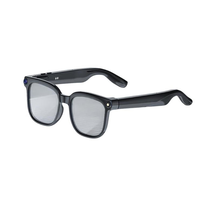 M02S Smart Glasses with 8MP HD Camera, 1080P Video, AI Voice Assistant, Recording, Translation, Transparent, Sunglasses, Photochromic, Transparent+Sunglasses, Transparent+Photochromic