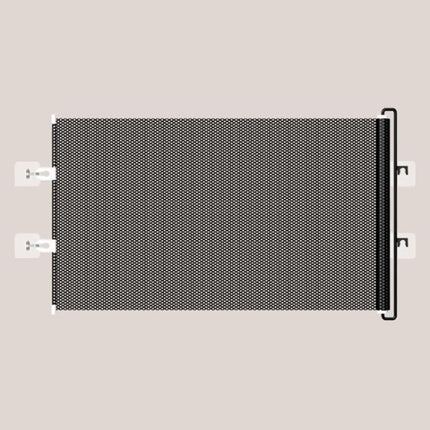 Anti-Jump Retractable Pet Gate Pet Barrier Anti-Escape Door Panel For Cats, 40 x 125cm, 45 x 125cm, 50 x 125cm, 58 x 125cm, 68 x125cm, 75 x 140cm, 85 x 140cm
