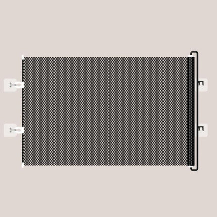 Anti-Jump Retractable Pet Gate Pet Barrier Anti-Escape Door Panel For Cats, 40 x 125cm, 45 x 125cm, 50 x 125cm, 58 x 125cm, 68 x125cm, 75 x 140cm, 85 x 140cm