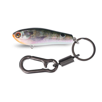 Fish-shaped Key Chain Keyring Alloy Lure Style Keyring, No. 1, No. 2, No. 3, No. 4, No. 5, No. 6