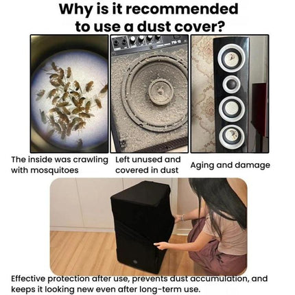 Speakers Stretchable Dust Cover Protective Cover For Home Appliances & Safes, 15 x 15 x 35cm, 15 x 15 x 55cm, 15 x 15 x 80cm, 25 x 25 x 35cm, 25 x 25 x 55cm, 25 x 25 x 80cm, 35 x 35 x 35cm, 35 x 35 x 55cm, 35 x 35 x 80cm