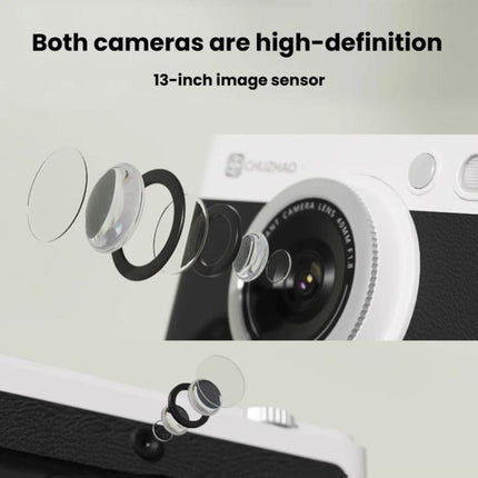 CHUZHAO D1PRO WiFi Instant Camera Portable Color Photo Camera With Film