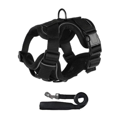 Reflective Pet Harness & Leash Set Escape-Proof Breathable Dog Vest Harness, S, M, L, XL