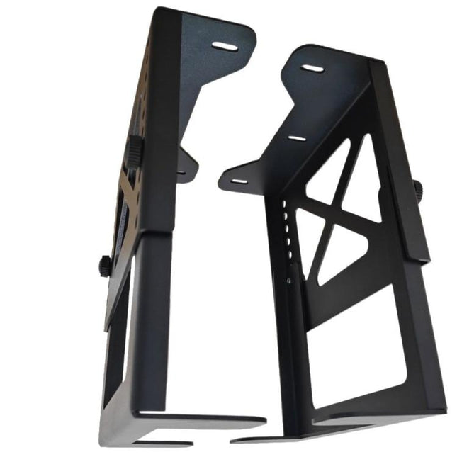 Adjustable Under Desk Mount Metal Holder for NAS, PC, Mini Computer, PS5 Gaming Console Space-Saving Rack, KXD250311
