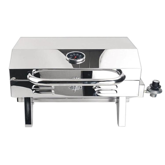 Stainless Steel Yacht BBQ Grill Outdoor Boat Grill Canister Stove, No Bracket, With Bracket