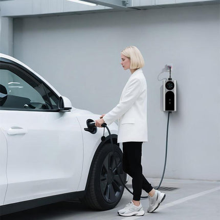 European Standard Portable Car Charger With Display Portable AC Charging Cable For Home Use, 7KW, 3.5KW, 11KW, 22KW