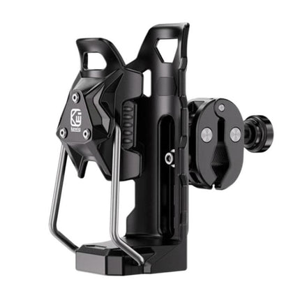 Adaptive Anti-Slip Water Bottle Holder For Motorcycles & Bicycles 360-Degree Rotating Anti-Theft Cup Holder, Kewig SHJ-6