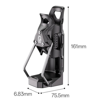 Adaptive Anti-Slip Water Bottle Holder For Motorcycles & Bicycles 360-Degree Rotating Anti-Theft Cup Holder, Kewig SHJ-6