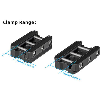 XILETU XPA-1 Arca-Swiss Quick Release Clamp With Dovetail Rail Tripod Monopod Camera Mount Adapter