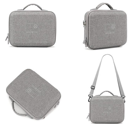 For DJI Osmo Action 6 BKANO Carrying Case Portable Shoulder Bag for Extension Rod, Battery Case, Cage and Accessories