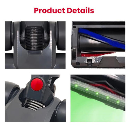 Electric Motorized Floor Brush Head For Dyson V7 V8 V10 V11 V15 Vacuum Cleaner, X0012 Soft Fluffy, X0012 Bristle, X0013 Soft Fluffy, X0013 Bristle, X0013 Combo, X0012 Combo