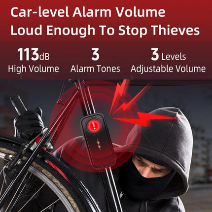 SF06R IP66 Waterproof Long-Distance Wireless Vehicle Vibration Anti-Theft Alarm, 1 Host + 1 Remote Control, 1 Host + 2 Remote Control, 2 Host + 1 Remote Control
