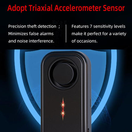 SF06R IP66 Waterproof Long-Distance Wireless Vehicle Vibration Anti-Theft Alarm, 1 Host + 1 Remote Control, 1 Host + 2 Remote Control, 2 Host + 1 Remote Control