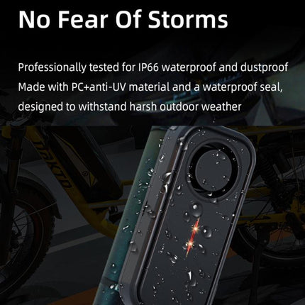 SF06R IP66 Waterproof Long-Distance Wireless Vehicle Vibration Anti-Theft Alarm, 1 Host + 1 Remote Control, 1 Host + 2 Remote Control, 2 Host + 1 Remote Control