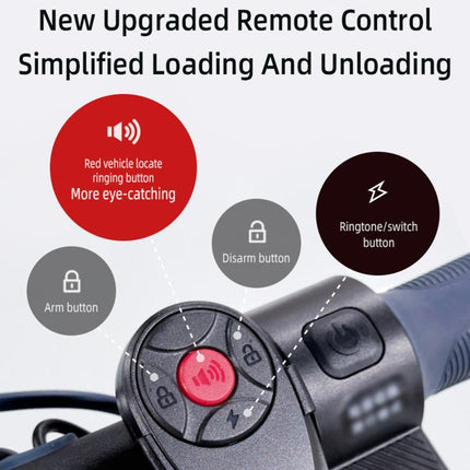 SF06R IP66 Waterproof Long-Distance Wireless Vehicle Vibration Anti-Theft Alarm, 1 Host + 1 Remote Control, 1 Host + 2 Remote Control, 2 Host + 1 Remote Control