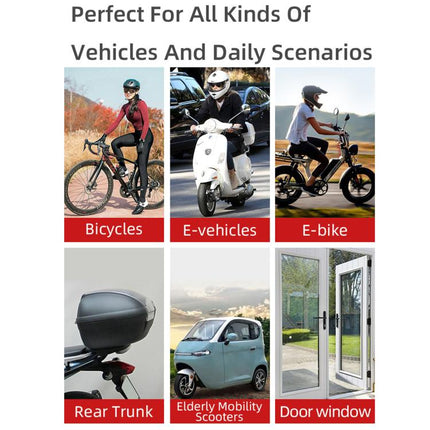 SF06R IP66 Waterproof Long-Distance Wireless Vehicle Vibration Anti-Theft Alarm, 1 Host + 1 Remote Control, 1 Host + 2 Remote Control, 2 Host + 1 Remote Control