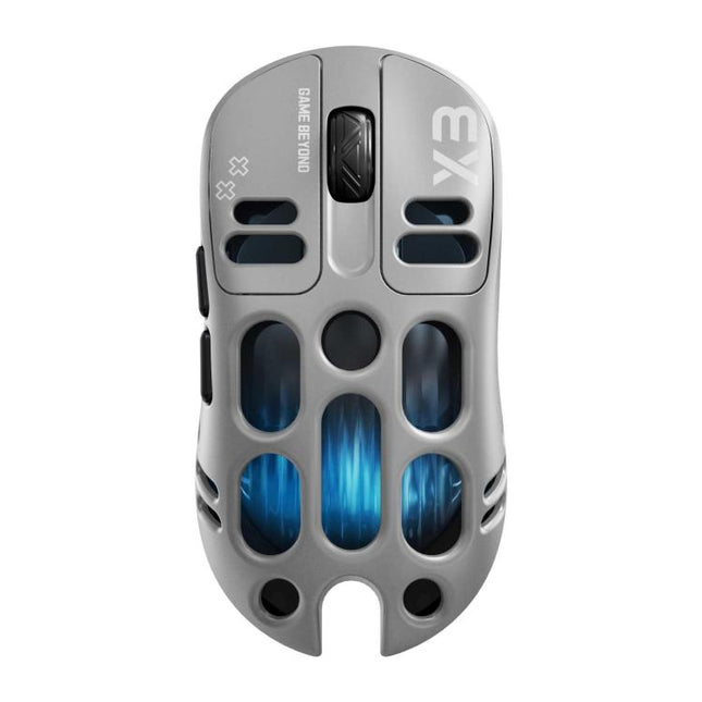 T-WOLF X3 Tri-Mode Wireless Gaming Mouse Ultra-Lightweight Hollow-Out Honeycomb Shell 8000 DPI