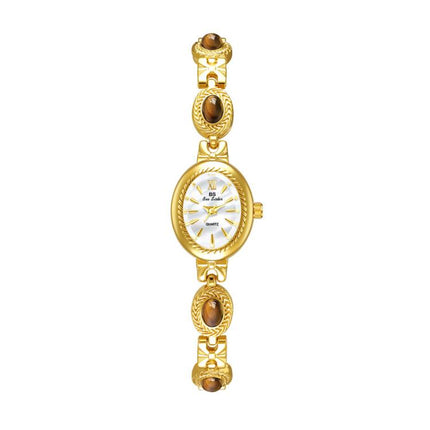 BS Bee Sister FA1859 Women Oval Bracelet Watch Vintage Analog Quartz Jewelry Dress Wristwatch