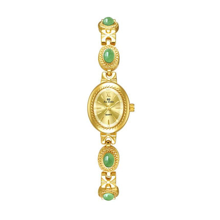 BS Bee Sister FA1859 Women Oval Bracelet Watch Vintage Analog Quartz Jewelry Dress Wristwatch