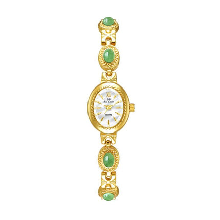 BS Bee Sister FA1859 Women Oval Bracelet Watch Vintage Analog Quartz Jewelry Dress Wristwatch