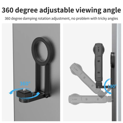 Magnetic Action Camera Mount Base, For GoPro & 2-Prong Cameras Ball Joint, For Insta360 GO 3/3S Quick Release, For GoPro 13 Quick Release, For DJI Action 5 Pro/4/3/2 Quick Release, For 1/4inch Screw Hole Camera, For 17mm Ball Joint Accessories         ...