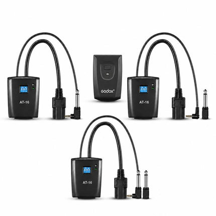 Godox AT-16 Wireless Trigger 16-Channel Flash Receiver Universal Camera Trigger, Transmitter, Receiver, Transmitter+Receiver, Transmitter+2 Receiver, Transmitter+3 Receiver