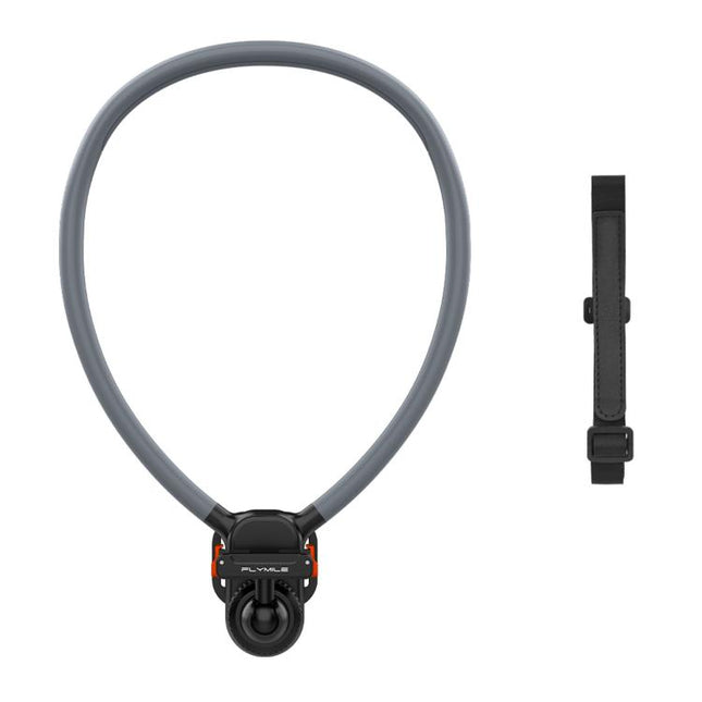 Flymile First-person Perspective Shot Magnetic Quick-release Neck Brace, For DJI Osmo Action 3 / 4 / 5 Pro / 6, For Insta360 Ace / Ace Pro 2 / X5, Universal Action Camera Two-Claw