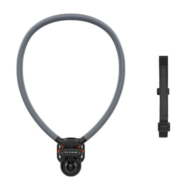 Flymile First-person Perspective Shot Magnetic Quick-release Neck Brace, For DJI Osmo Action 3 / 4 / 5 Pro / 6, For Insta360 Ace / Ace Pro 2 / X5, Universal Action Camera Two-Claw