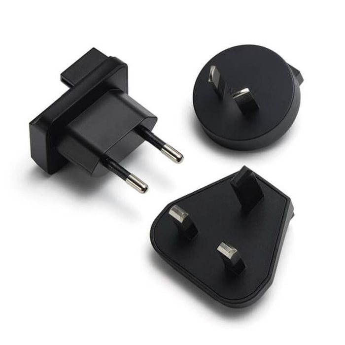 Travel Plug Adapter Kit For DJI Power 140W GaN Charger Interchangeable EU UK AU Wall Plugs, Adapter Kit