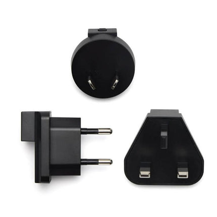 Travel Plug Adapter Kit For DJI Power 140W GaN Charger Interchangeable EU UK AU Wall Plugs, Adapter Kit
