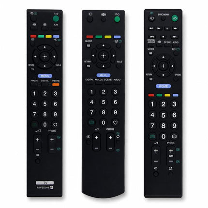 Replacement TV Remote Control For Sony LCD LED Smart HDTV Series, RM-ED009, RM-ED017, RM-ED046