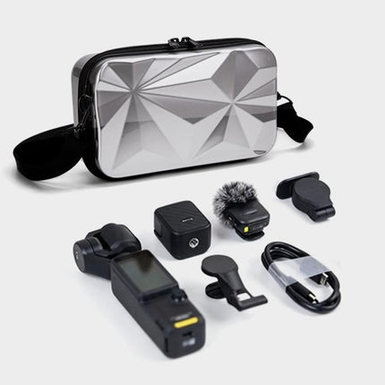 For DJI Osmo Pocket 4P Carrying Case Hard Shell Waterproof Storage Bag With Strap