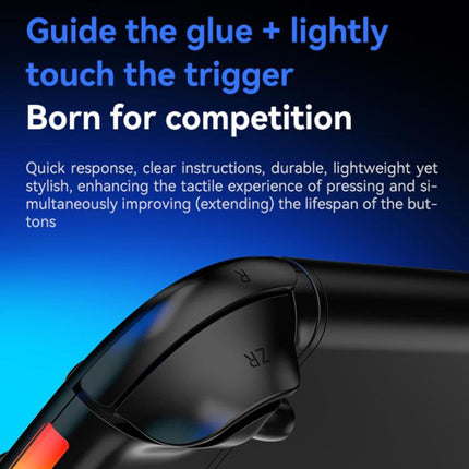 JOY-06 Magnetic Wireless Controllers For Switch 2 With Carbon Film Joysticks, 9-Axis Gyro, One-Key Wake-Up