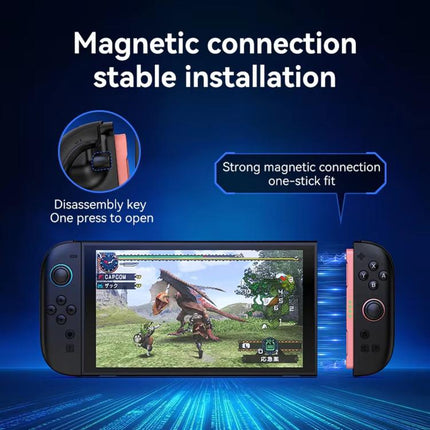 JOY-06 Magnetic Wireless Controllers For Switch 2 With Carbon Film Joysticks, 9-Axis Gyro, One-Key Wake-Up