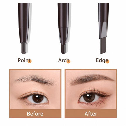 MYONLY Dual-Ended Eyebrow Pencil Set with Spoolie Brush, 2 Black+2 Deep Coffee+1 Grey, 2 Deep Coffee+2 Grey+1 Black, 2 Black+2 Light Coffee+1 Grey, 2 Black+2 Medium Coffee+1 Grey, 1 Black+3 Light Coffee+1 Grey, 1 Black+3 Deep Coffee+1 Grey             ...