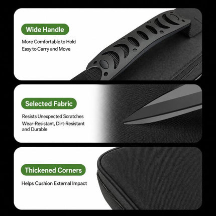 BUBM EV Cable Bag Portable Charger Storage Case Waterproof Organizer For EV Charging Equipment, Square, Round, Rectangular