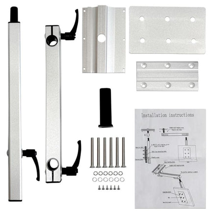 RV Multifunctional Rotatable Telescopic Table Leg Bracket Movable Table Leg Support For Yacht