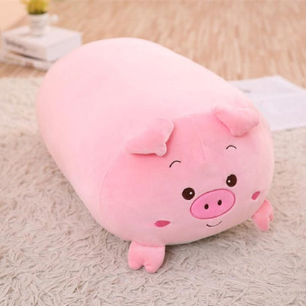 New Soft Animal Cartoon Pillow Cushion Cute Fat Dog Cat Totoro Penguin Pig Frog Plush Toy, 28cm, 60cm, 90cm