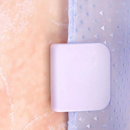 2 PCS Plastic Viscose Curtain Clip Shower Curtain Clip, Viscose Curtain Clip