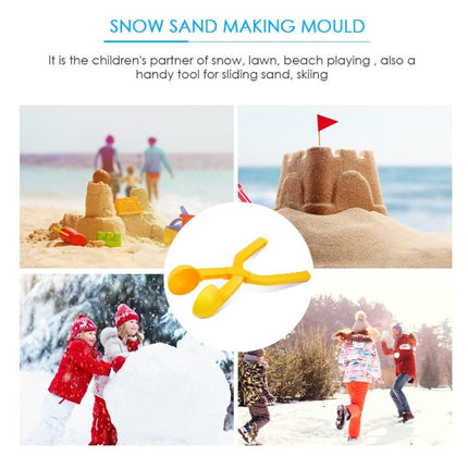 Sand Mold Tool Snow Ball Maker Funny Outdoor Sport Beach Toy, Random Color, Sand Mold(Ball), Sand Mold(Dual Ball), Sand Mold(Football)