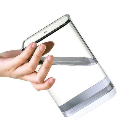 Household Coarse Grain Transparent Sealed Jar Food Grade Storage Jar Dried Fruit Snack Storage Jar with Lid, 700ml, 1100ml, 1500ml