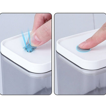 Household Coarse Grain Transparent Sealed Jar Food Grade Storage Jar Dried Fruit Snack Storage Jar with Lid, 700ml, 1100ml, 1500ml