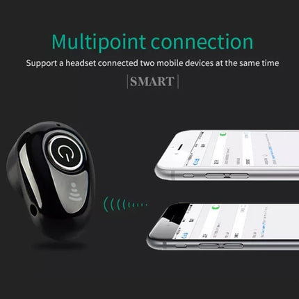 S065 Mini Bluetooth Earphone Earbuds Sport with Mic for All Phone