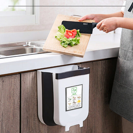 Foldable Hanging Kitchen Trash Can